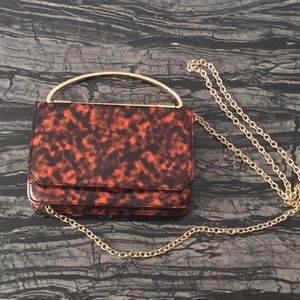 Toirtoiseshell crossbody bag
